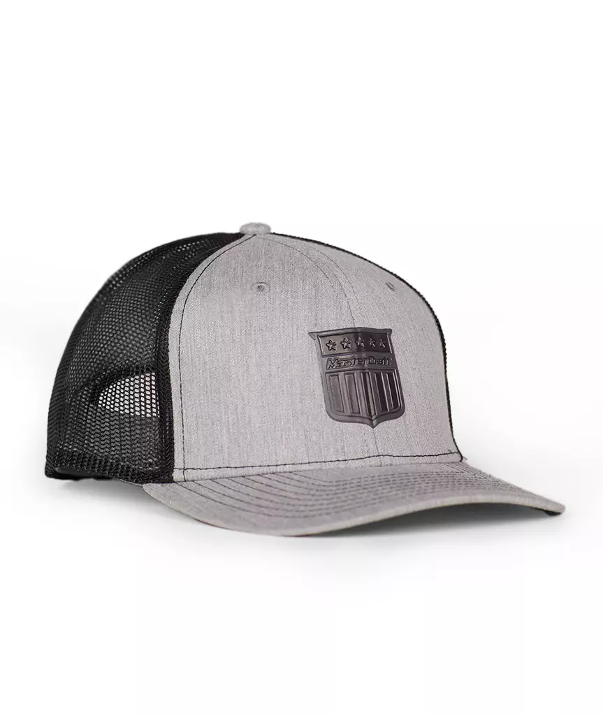 fabritech mastercraft grey hat grey mastercraft hat with emblem