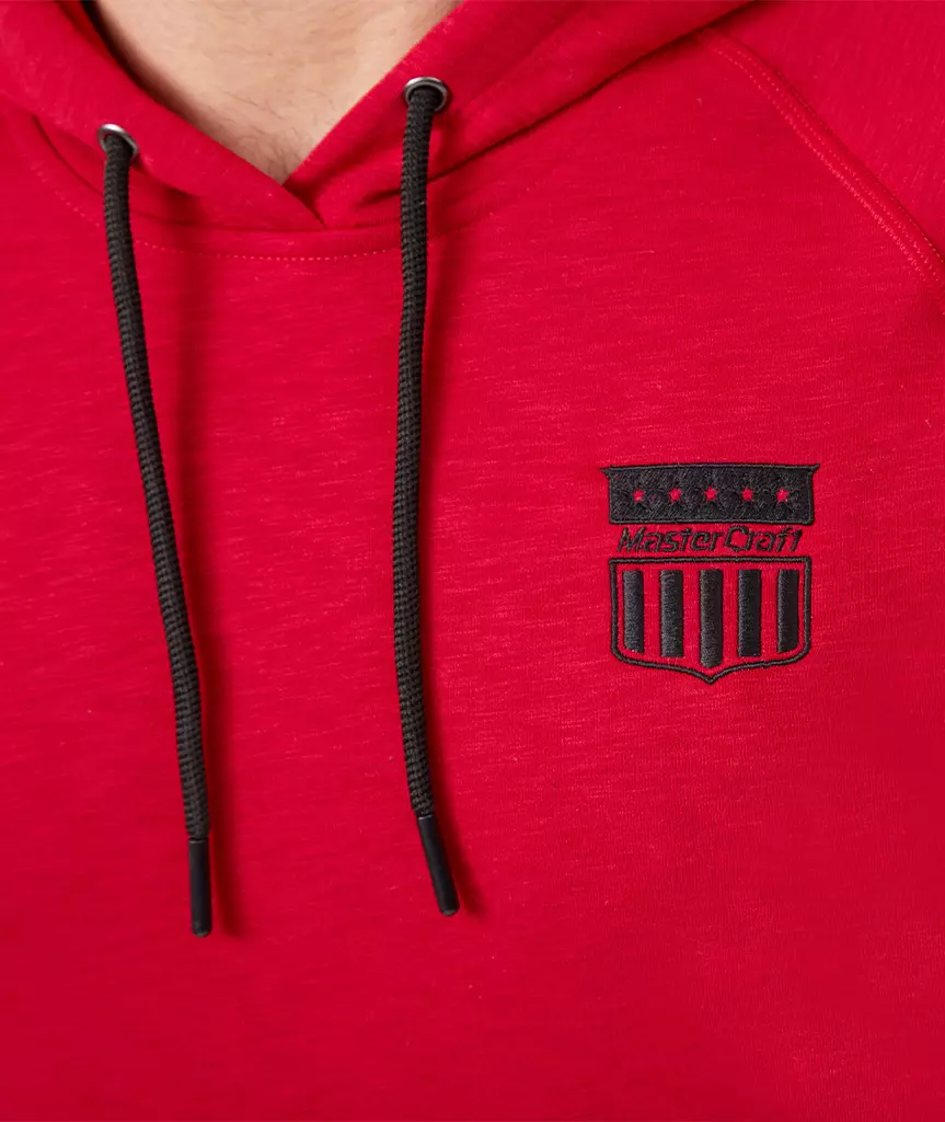 fabritech mastercraft red men's sweater hoodie red mastercraft men's sweater