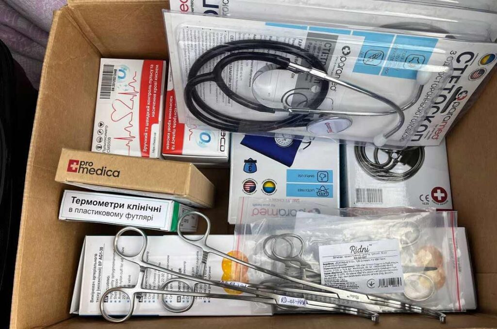 menklab taps ukraine war medical supplies medkits saving lives donations of medical supplies for the people of ukraine